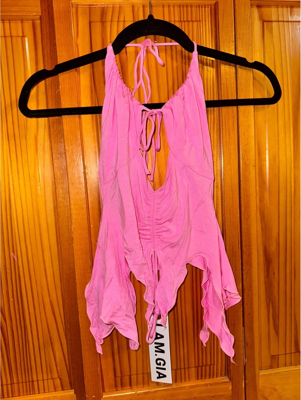 I.AM.GIA pink Sivana top